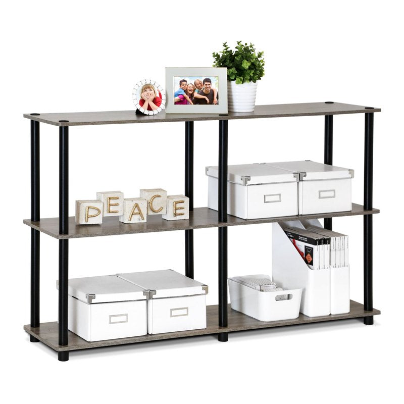 3-Tier Wood Storage Display Rack - Turn-N-Tube Series