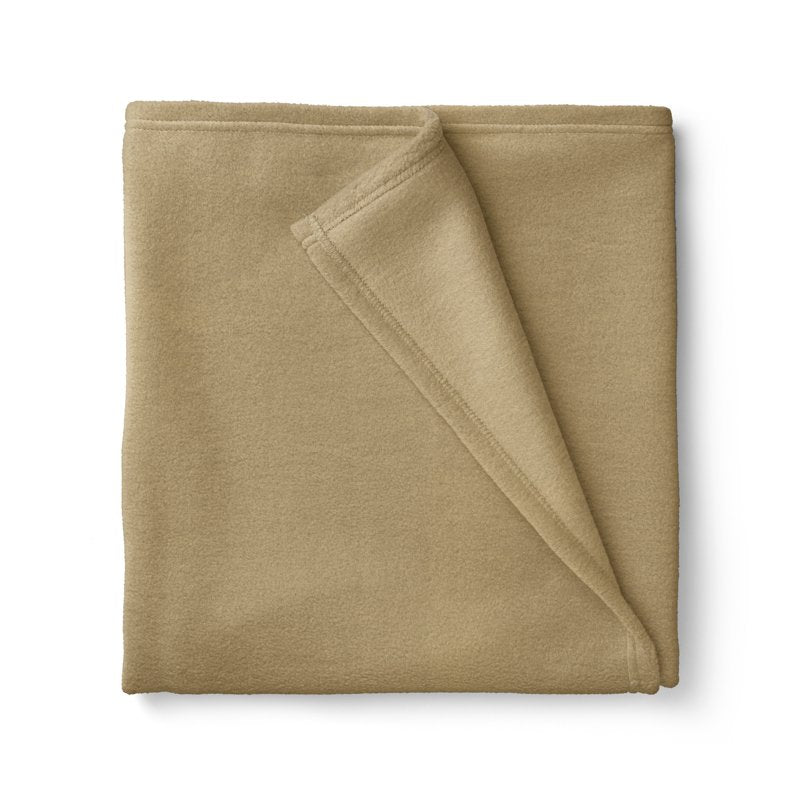 (2 Pack) Mainstays 58" x 1.5 Yards Camel Anti-Pill Fleece Fabric for Crafts
