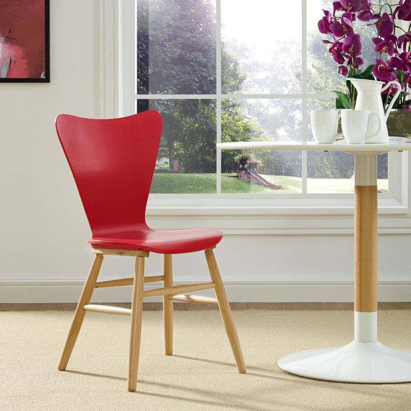 Duchess Button Tufted Dining Chair - Brown