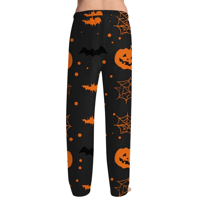 Men's Halloween Printed Pajama Pants - Saffron 2XL Lounge Sleepwear