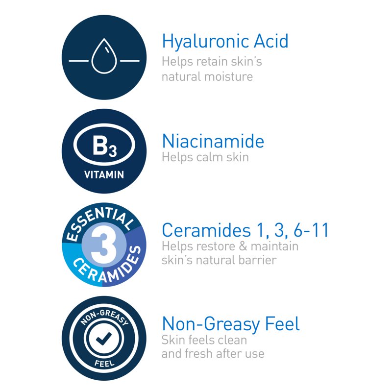 Hydrating Facial Toner for Dry Skin - Alcohol-Free with Hyaluronic Acid