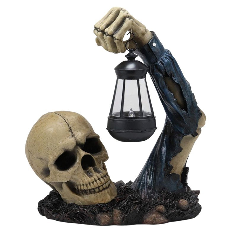 Halloween Skeleton Lantern Decor - Groundbreaking Skull Lights for Outdoor Garden and Home