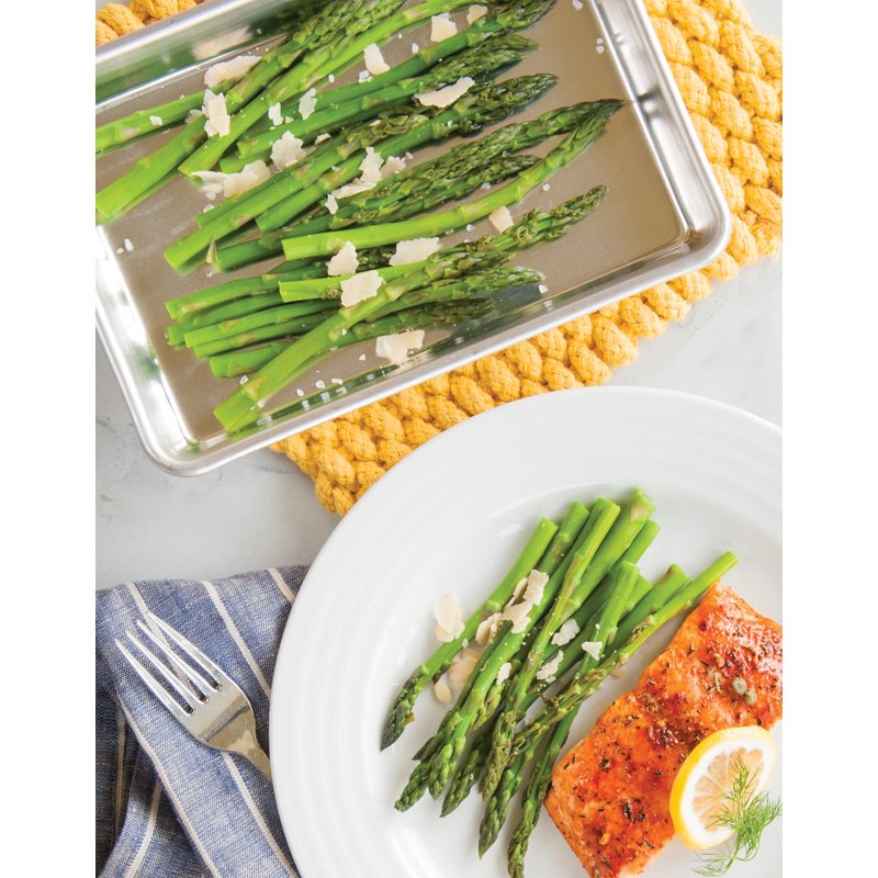 Aluminum 1/8 Sheet Pan - 2 Pack Rectangular Baking Sheet