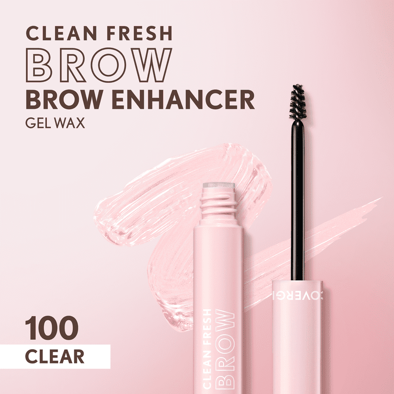 Clear Brow Enhancer Gel Wax for Feathered Full Brows, 0.18 fl oz