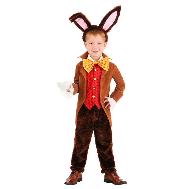 Toddler's Tea Time March Hare Costume 4T - Wonderland Themed Dress-Up