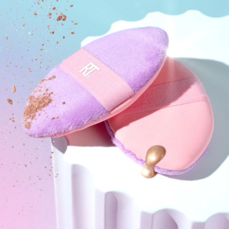 Dual-Sided 2-In-1 Powder Puff for Seamless Makeup Application