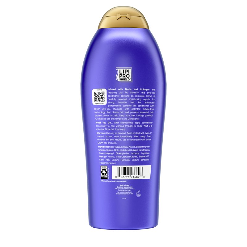 Volumizing Conditioner with Biotin & Collagen - 25.4 fl oz