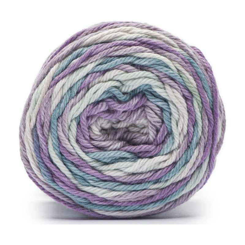 Lavender Meadow Cotton Yarn Set - 2 Pack, 4 Medium Weight, 102 Yards