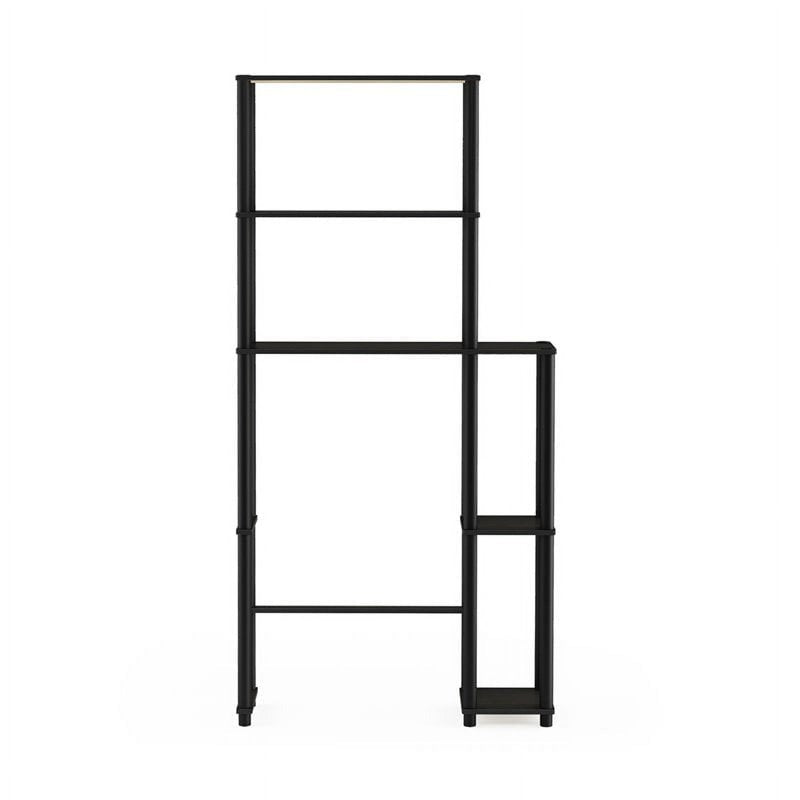 MultiColor Furinno Turn-N-Tube Toilet Space Saver with 5 Shelves - Bathroom Storage Organizer