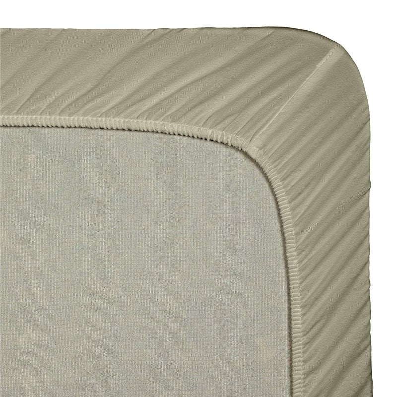 King Size Fitted Sheet - Sage Green Microfiber Bed Sheet - 1800 Collection