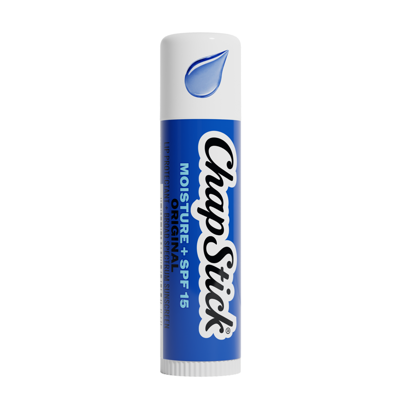 Moisturizing Lip Balm with SPF 15 - Unscented Sun Protection for Lips