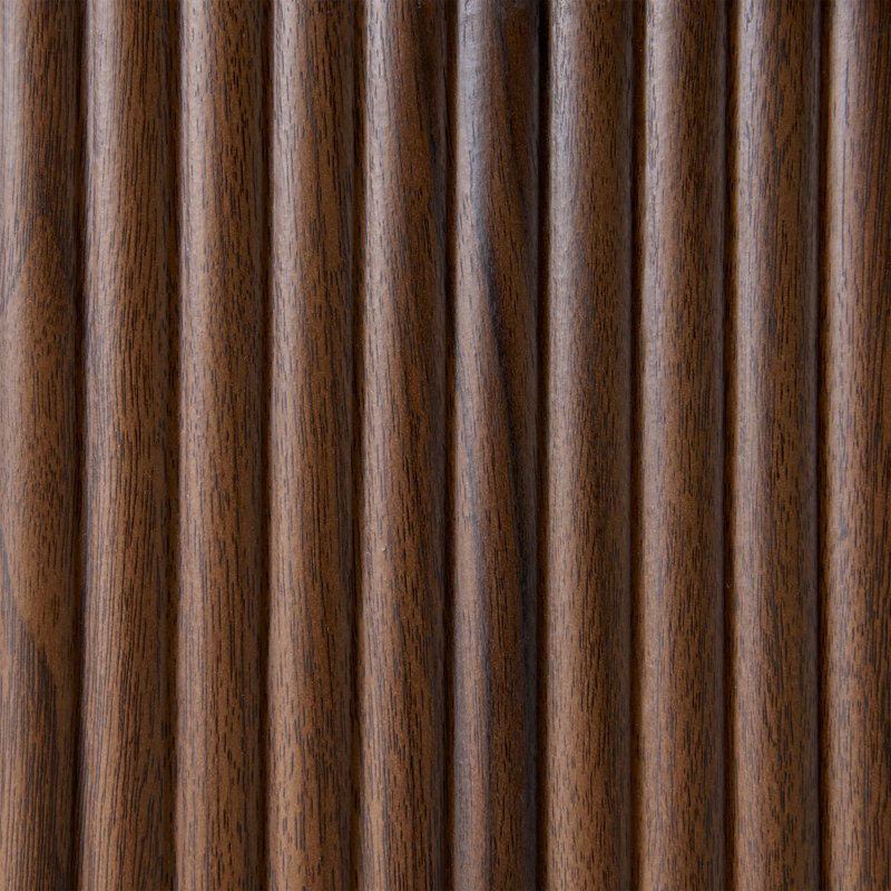 Lillian Fluted Bookcase with Doors - Multiple Colors