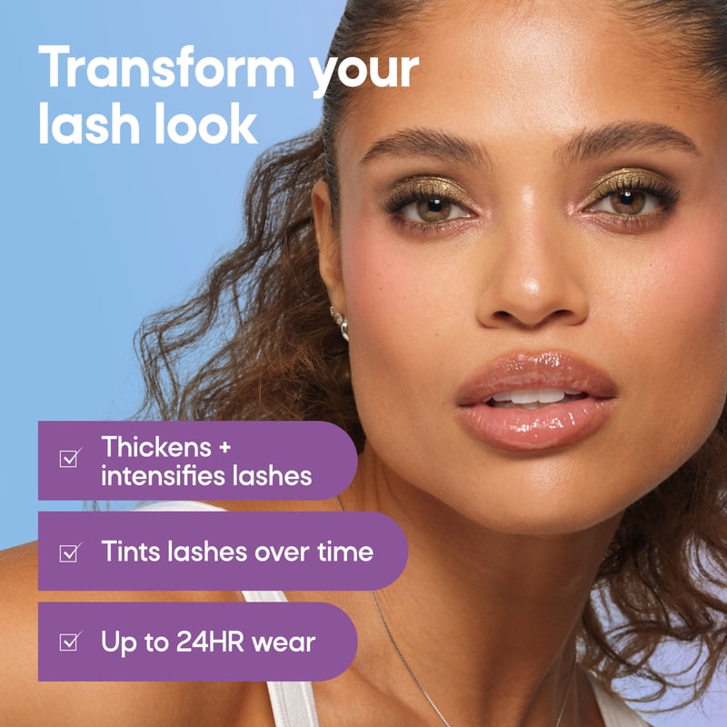Thickening & Tint Mascara, Nourishing Hypoallergenic Lash Volume, 24HR Wear
