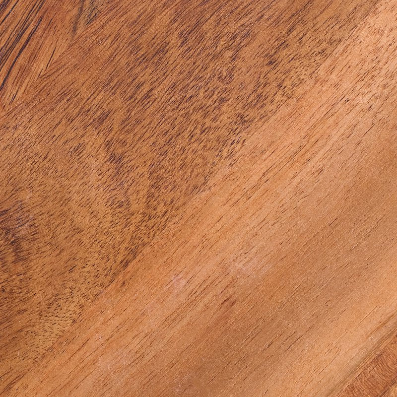 Floral Acacia Wood Serving Platter - Durable & Eco-Friendly