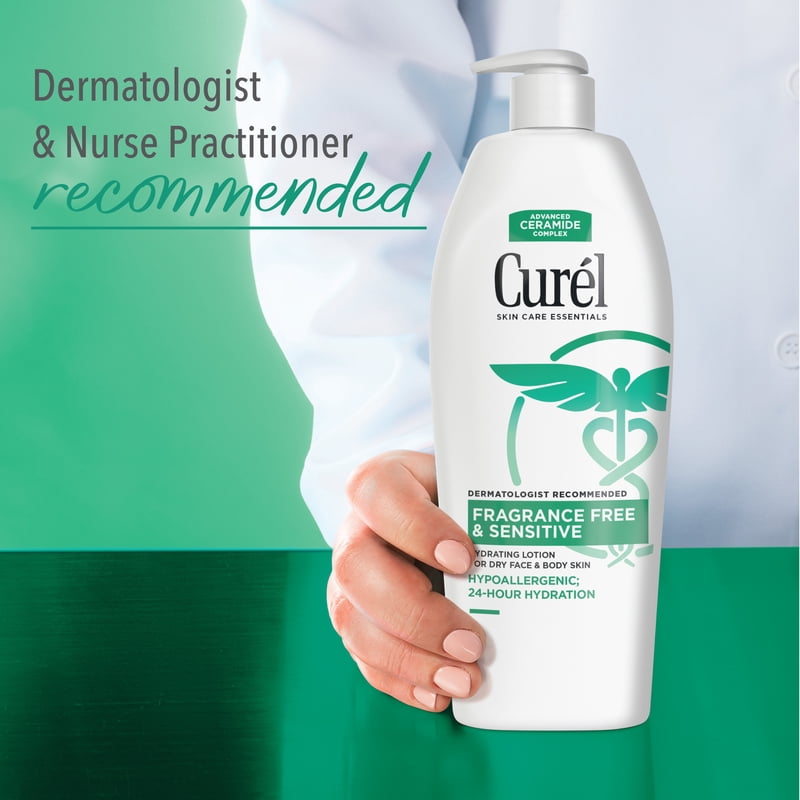 Fragrance-Free Moisturizing Body Lotion for Sensitive Dry Skin - 20 oz