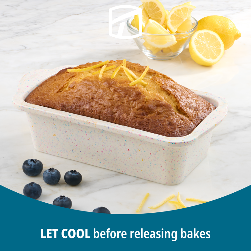 Silicone Bread Loaf Pan - 2 Pack for Baking Bread & Cakes