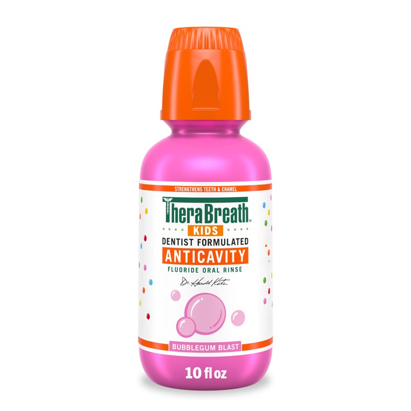 Kids Anticavity Fluoride Mouthwash - Alcohol-Free Bubblegum Flavor