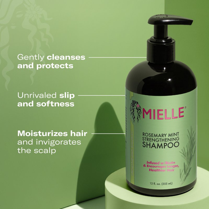 Rosemary Mint Strengthening & Clarifying Shampoo - 20 fl oz