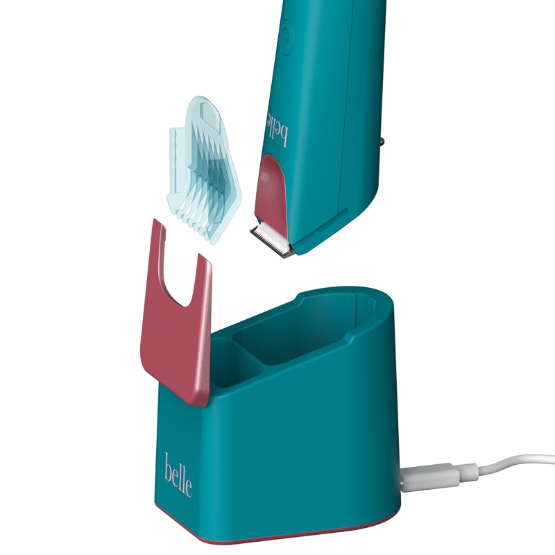 Intimate Trimmer with LED Light & UV Sanitizing Stand