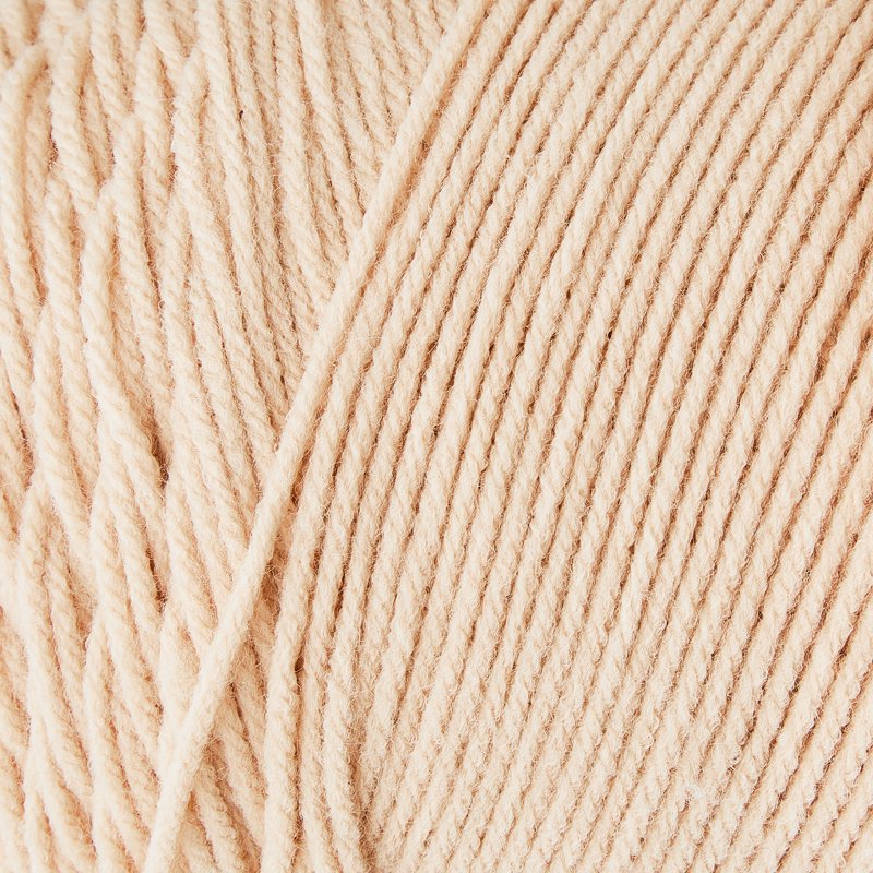 Medium Acrylic Yarn 14 oz 798 Yards - Buff Color for Knitting & Crochet