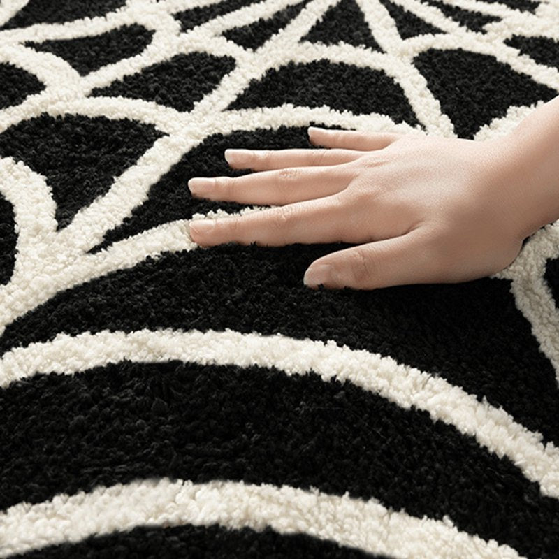 Halloween Spider Web Doormat Floor Mat Non-Slip Entrance Rug Indoor Outdoor