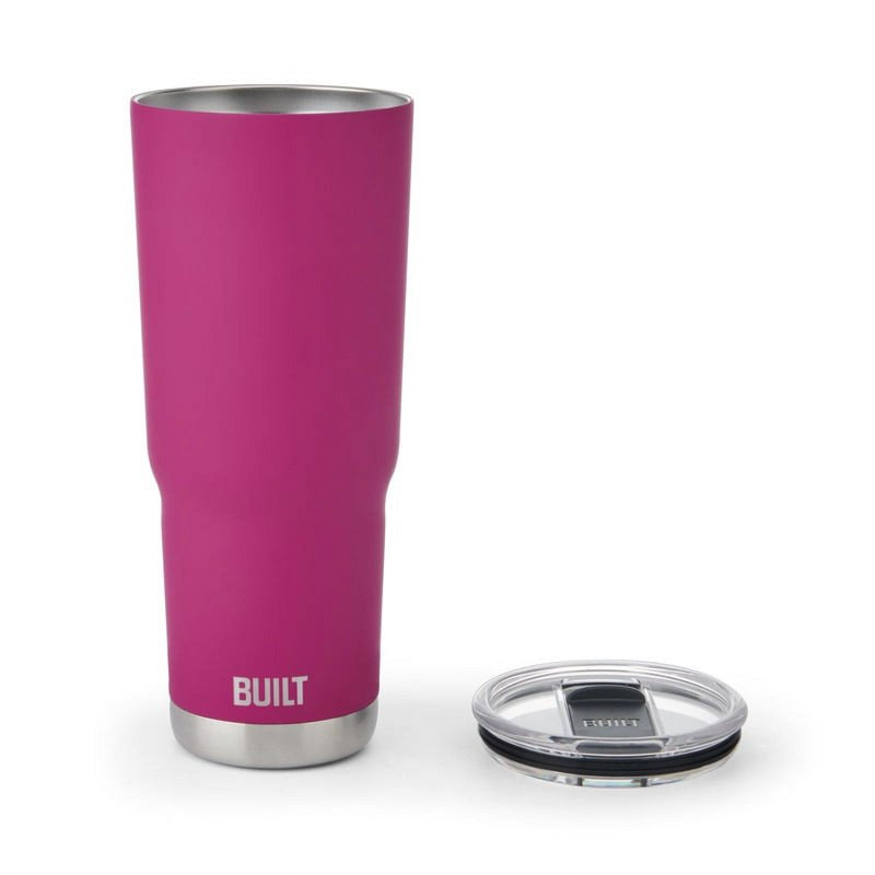 30 oz Insulated Stainless Steel Tumbler Water Bottle - Magenta