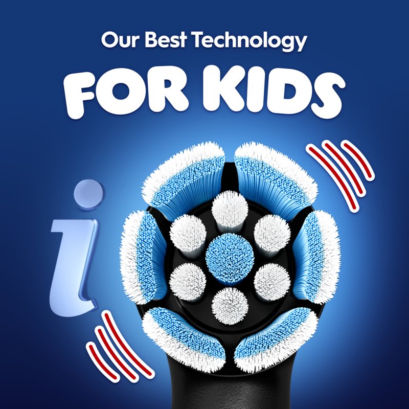 Kids Rechargeable Electric Toothbrush with Travel Case - Spiderman Edition