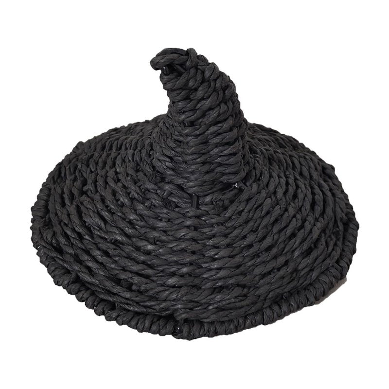 Ghost Hat Ornament - Black 3.9x6.2 Inch Halloween Home Decor