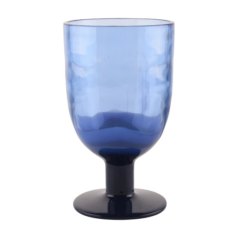 16-Ounce Acrylic Goblet Wine Colorblock Set - Multi-Color