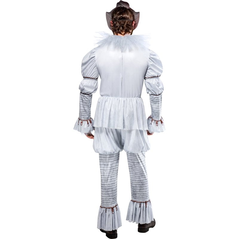 Adult Pennywise Costume for Men Medium 36/38 Halloween Horror Clown