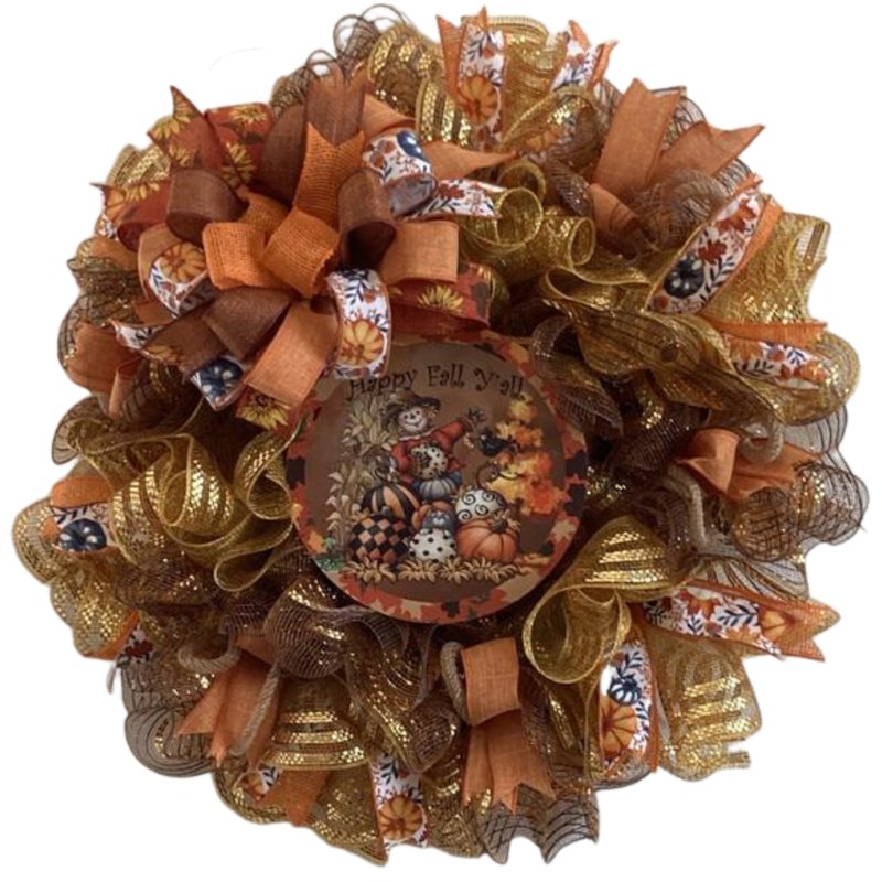 18 Inch Metal Wreath Frames Set of 2 - DIY Fall, Halloween & Holiday Decor