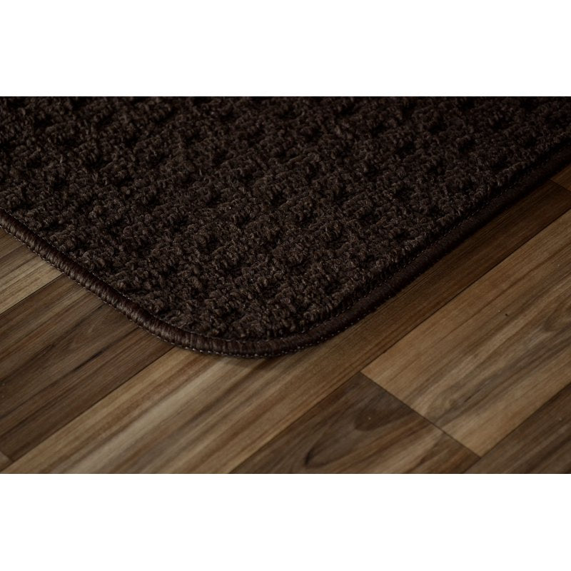 Herald Square Kitchen Rug - 24" x 40", Mocha Color