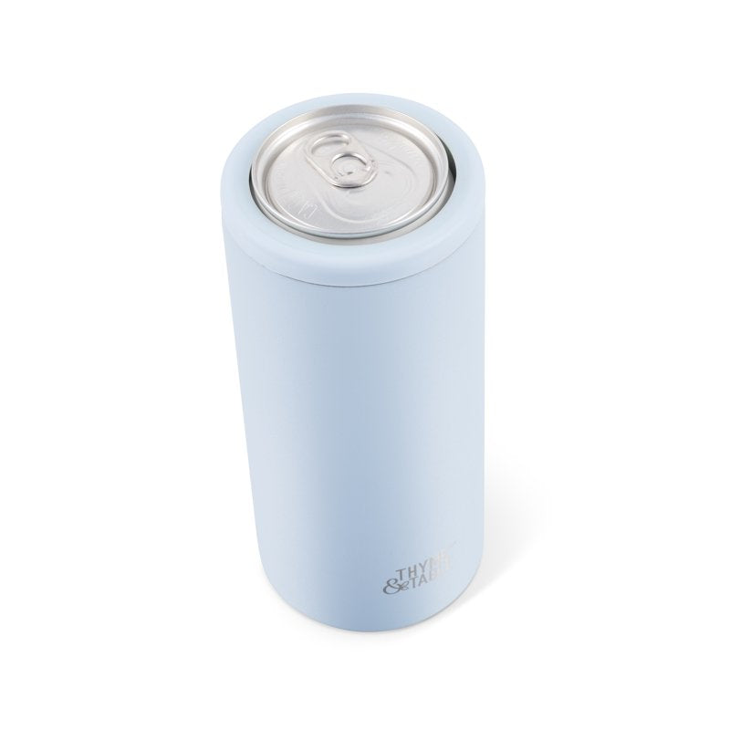 12oz Stainless Steel Slim Can Holder - Blue