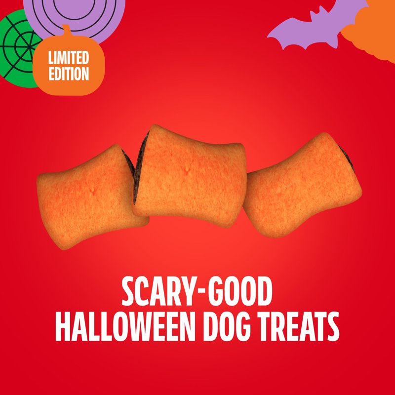 Halloween Dog Treats - Milk-Bone MaroSnacks with Bone Marrow in Spooky Colors