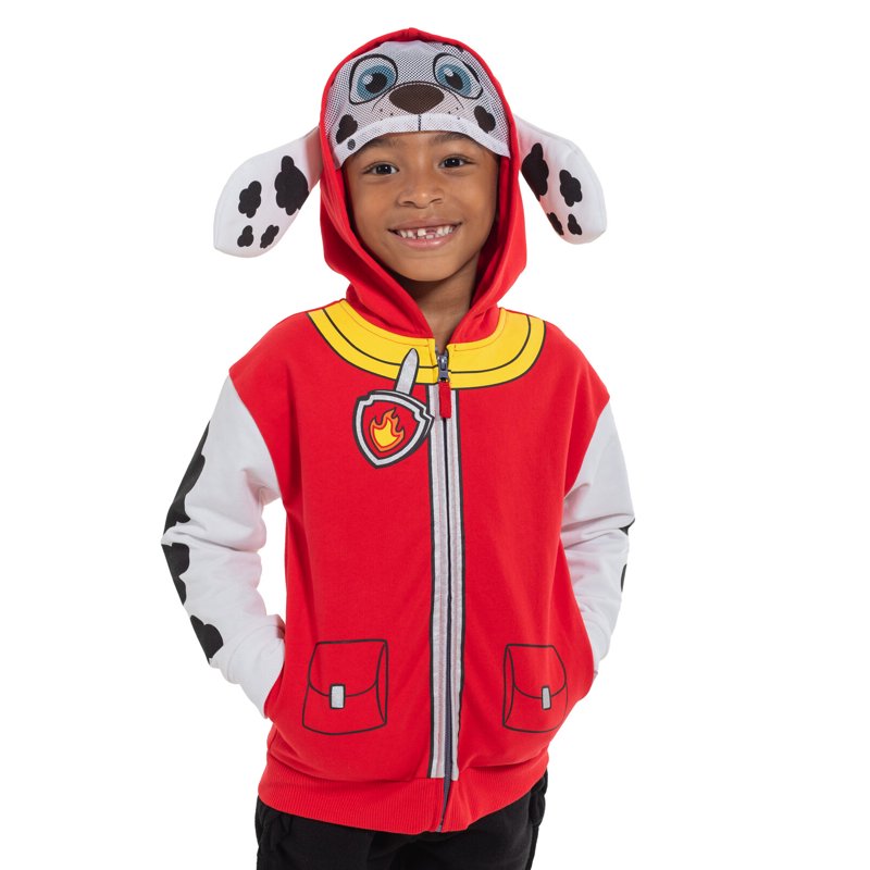 Paw Patrol Marshall Fleece Zip-Up Hoodie for Toddler & Little Boys - Variation 7-8