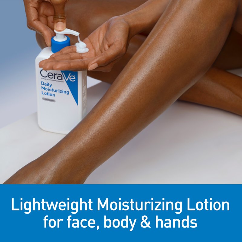 Daily Moisturizing Lotion for Face and Body with Hyaluronic Acid, 8 oz