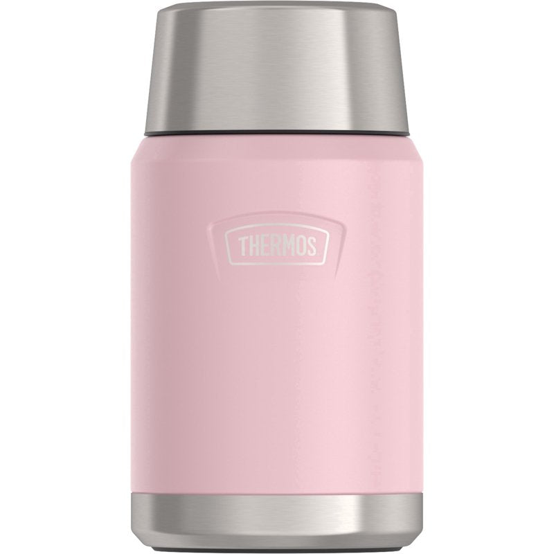 24oz Stainless Steel Insulated Food Jar with Spoon - Sunset Pink