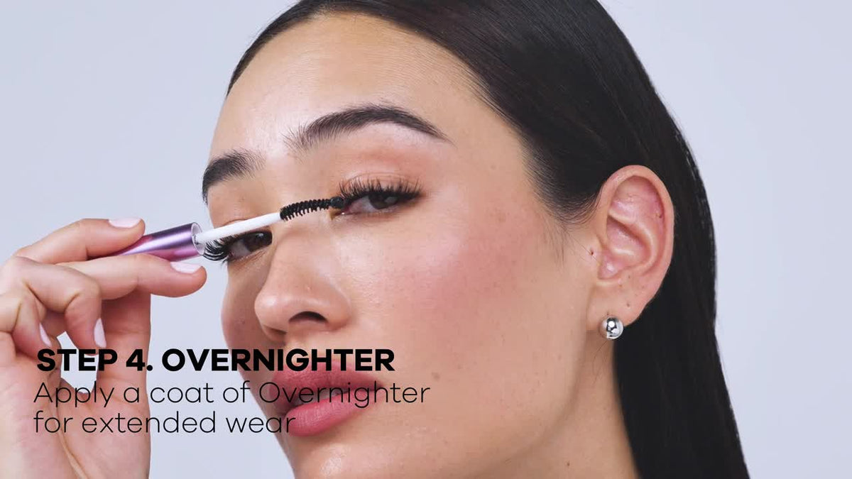 DIY Lash Extension Essentials Kit - 36 Natural Lash Clusters with Applicator