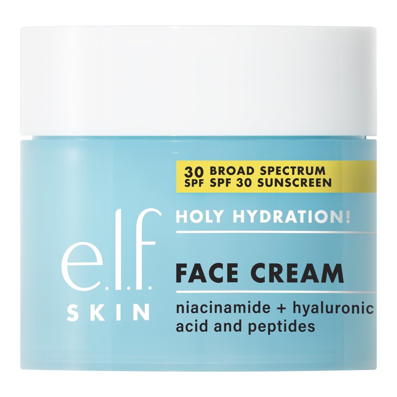 Hydrating Face Cream with SPF 30 - Lightweight & Non-Greasy