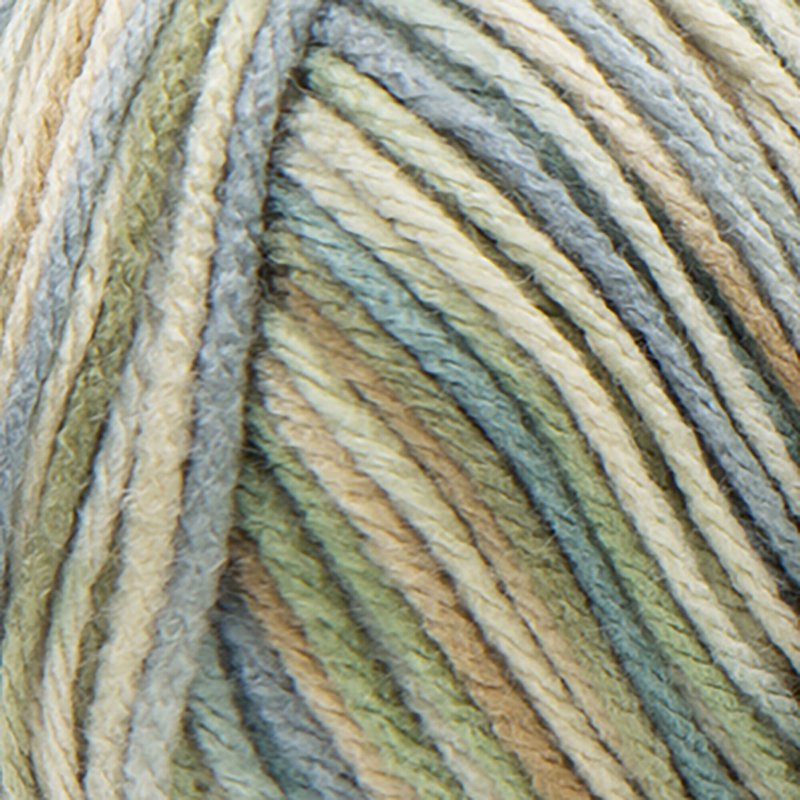 Red Heart Super Saver Acrylic Yarn - Aspen Print, Worsted Weight, 5oz