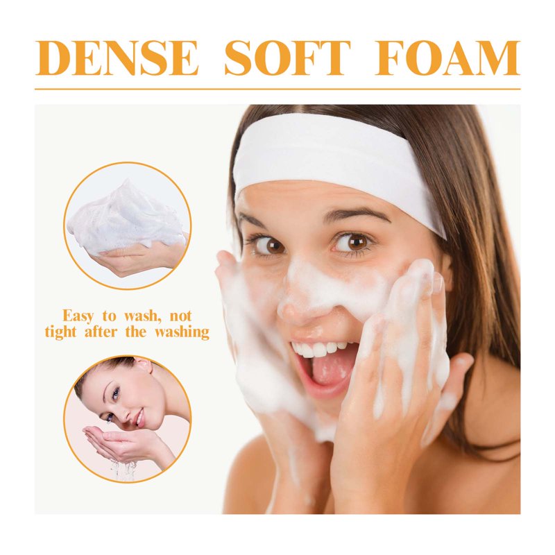Foaming Facial Cleanser - Daily Face Wash with Turmeric & Hyaluronic Acid