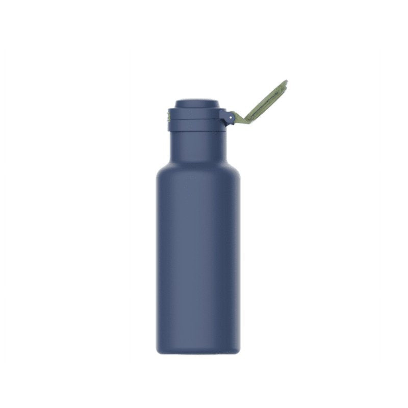 14 oz Stainless Steel Water Bottle with Chug Lid - 4 Pack, Blue