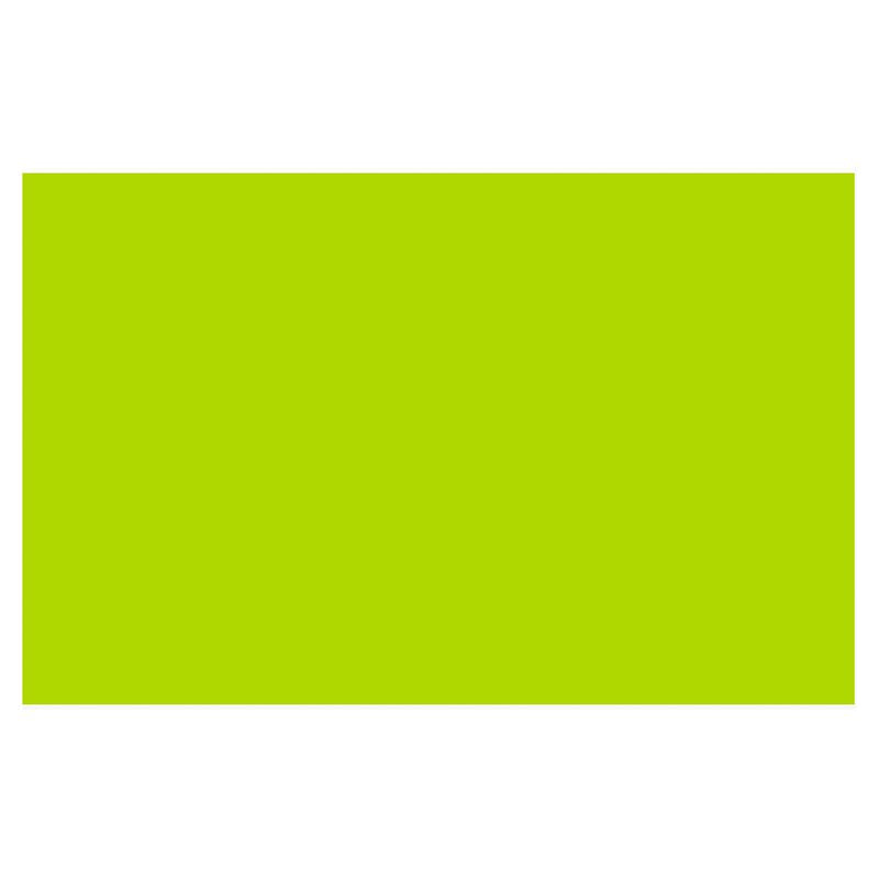 Rectangular Plastic Table Covers - Green, 54 in x 108 in, 3 Count - Single