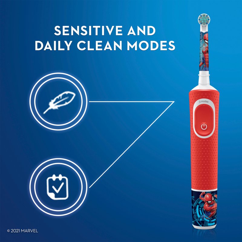 Kids Rechargeable Electric Toothbrush with Extra Soft Head and Stickers