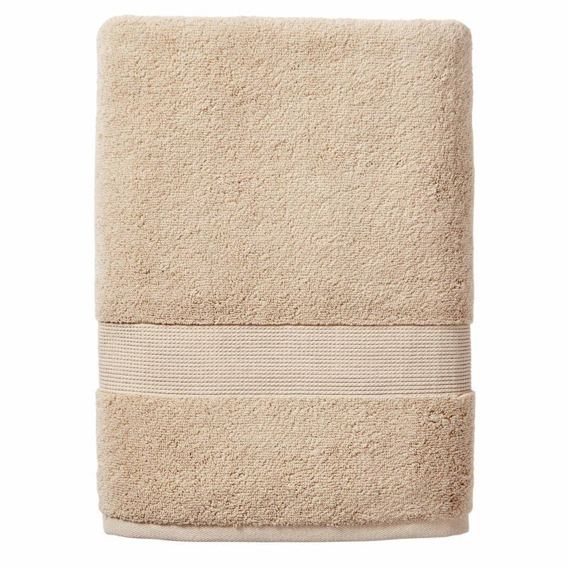 6-Piece Cotton Towel Set - Soft & Absorbent Bath Towels in Almond Biscuit - Better Homes & Gardens