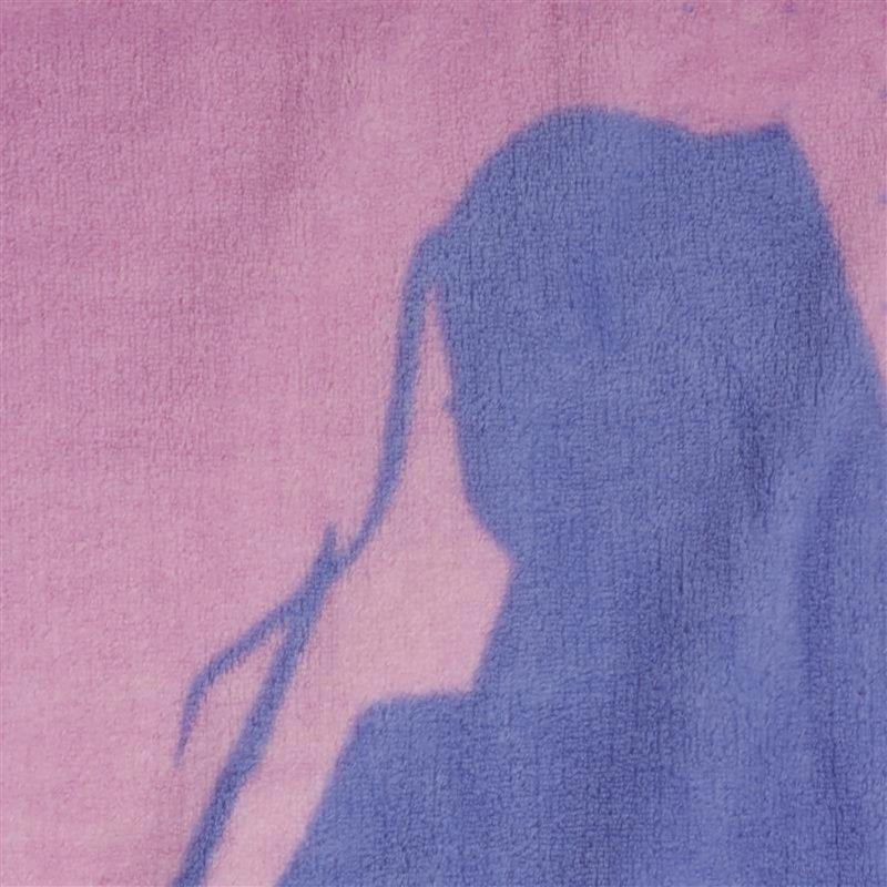 Kids K-pop Blanket - Demon Hunters Rise As One Fleece Throw with Metallic Binding