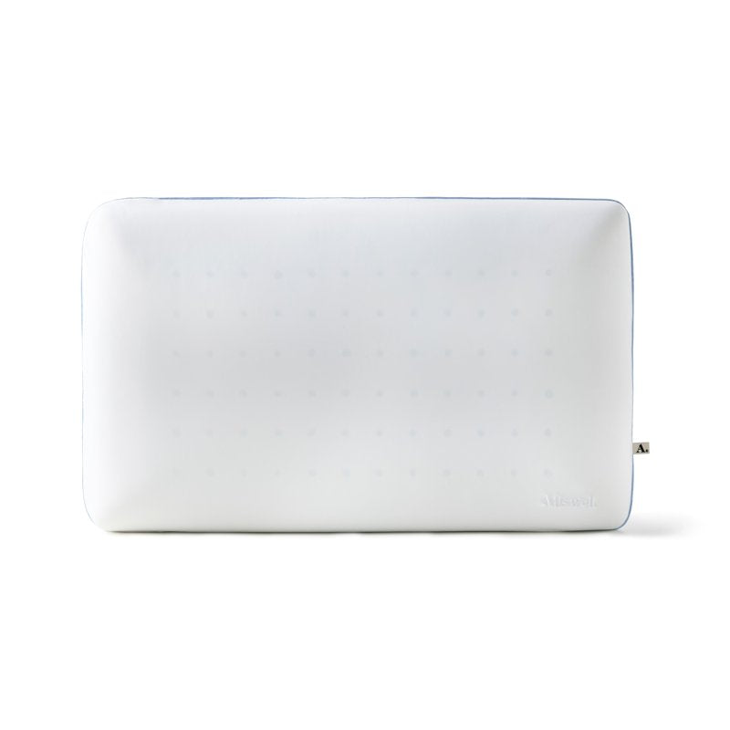 Gel-Infused Memory Foam Bed Pillow - Cooling Support, Queen Size