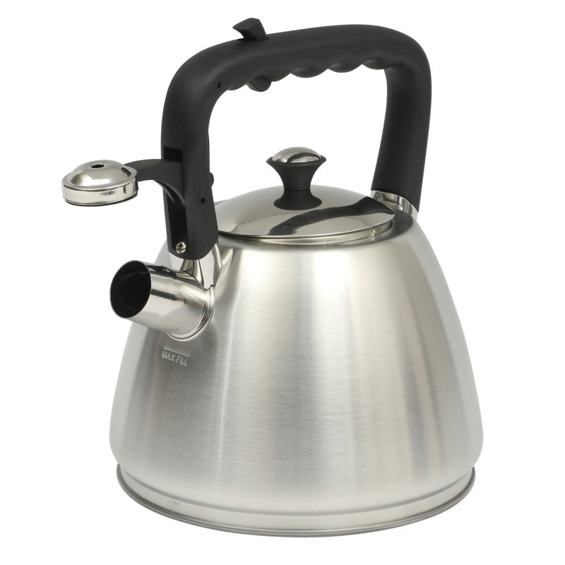 Stainless Steel 2.5 Quart Whistling Tea Kettle with Lid