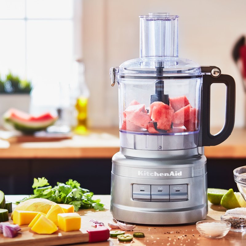 7 Cup Food Processor - Contour Silver, Model KFP0718