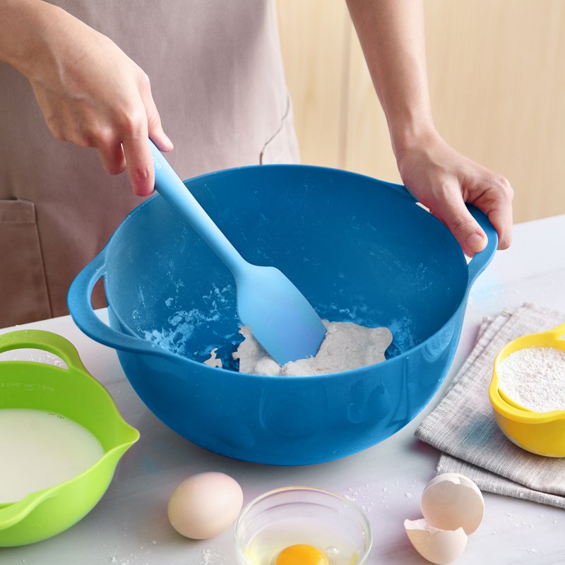 Stackable Mixing Bowl and Measuring Cup Set - 8 Pieces